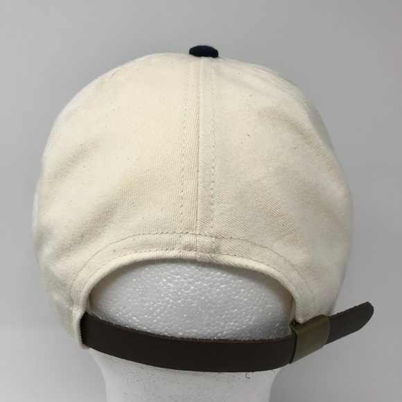 Katun Vintage 80's Strapback Suede White Hat Cap - Picture 2 of 7